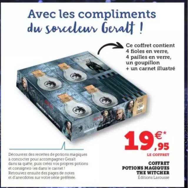 coffret potions magiques the witcher