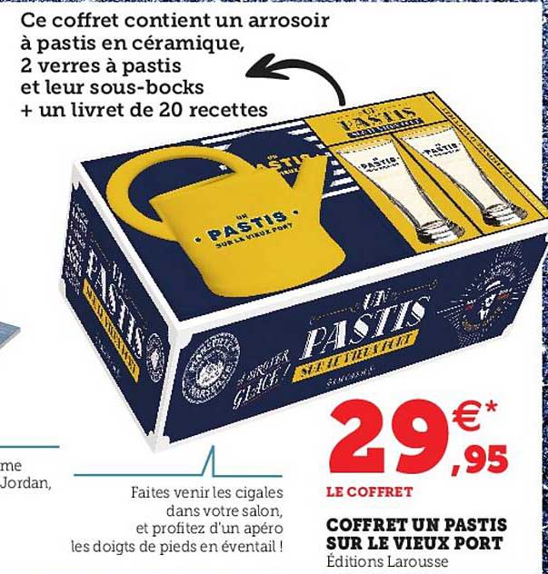 Coffret Un Pastis Sur Le Vieux Port