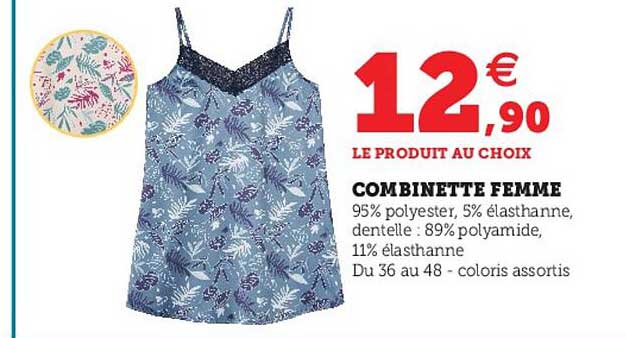 combinette femme