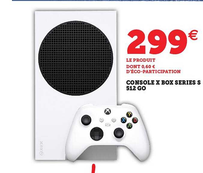 console x box series s 512 go