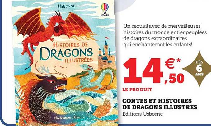 contes et histoires de dragons illustrés