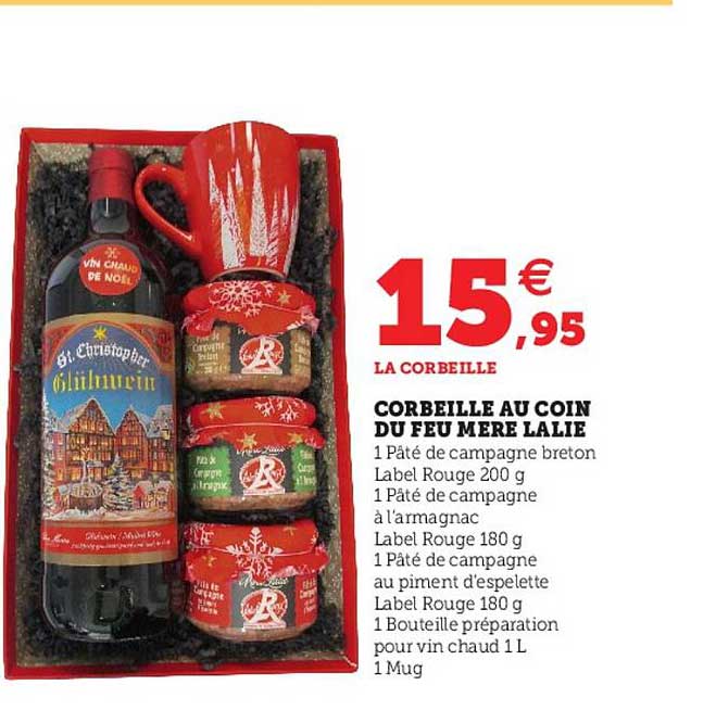 corbeille au coin du feu mère lalie