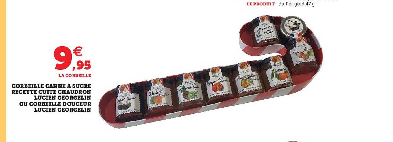 corbeille canne à sucre recette cuite chaudron lucien georgelin ou corbeille douceur lucien georgelin