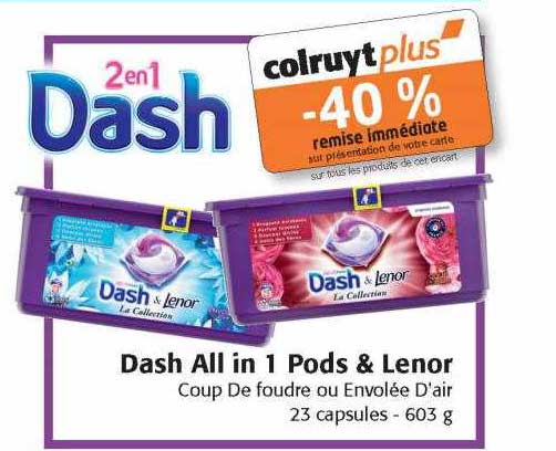 dash all in 1 pods & lenor