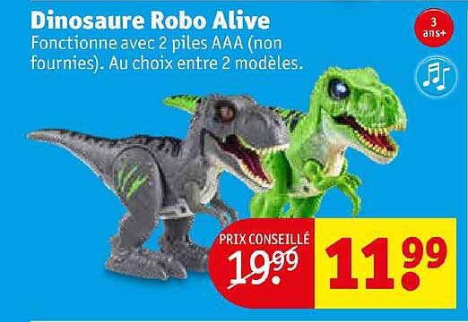 dinosaure robo alive
