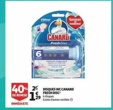 disques wc canard fresh disc