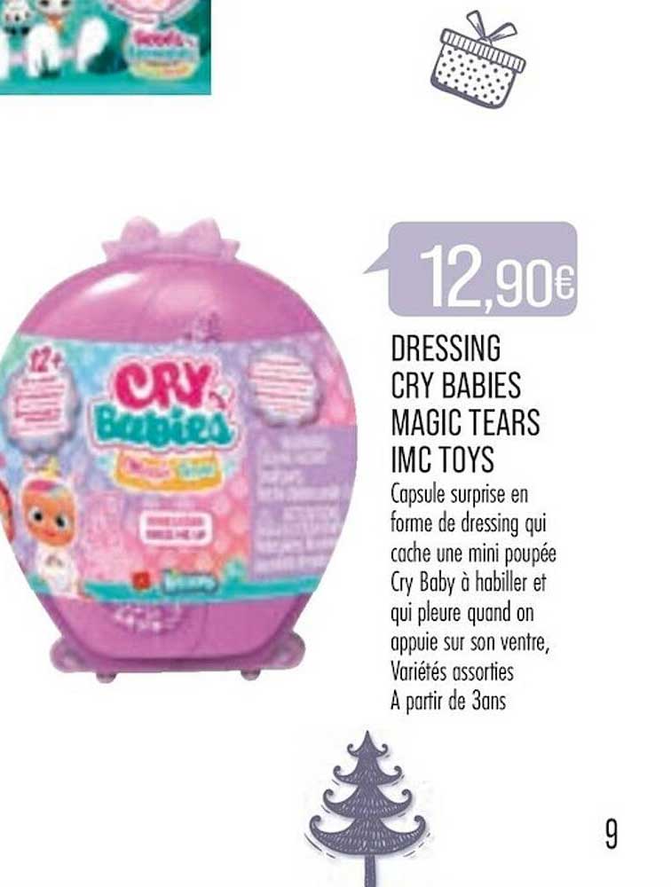 dressing cry babies magic tears imc toys