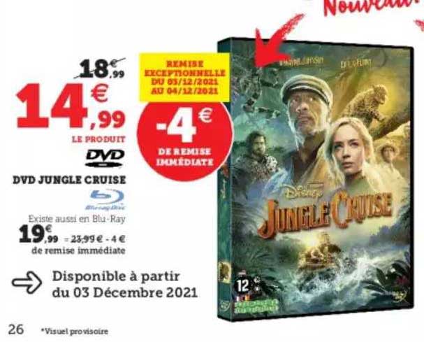 dvd jungle cruise