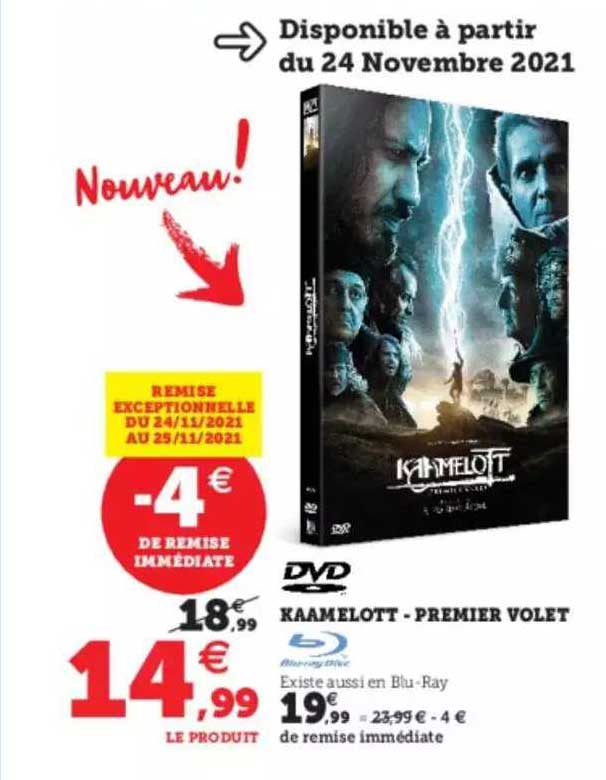 dvd kaamelott - premier volet