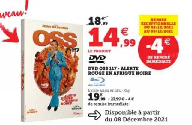 dvd oss 117 - alerte rouge en afrique noire