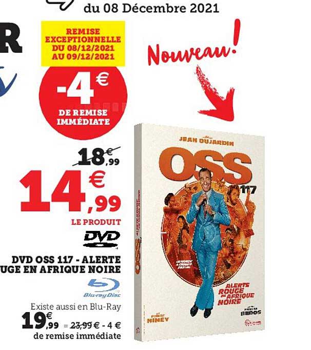 dvd oss 117 - alerte uge en afrique noire