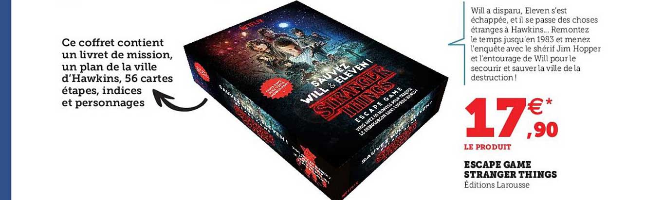 escape game stranger things