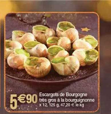 escargots de bourgogne très gros à la bourguignonne