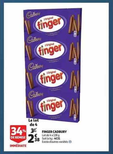 Finger Cadbury