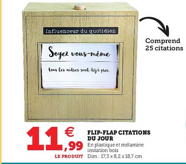 Flip-flap Citations Du Jour