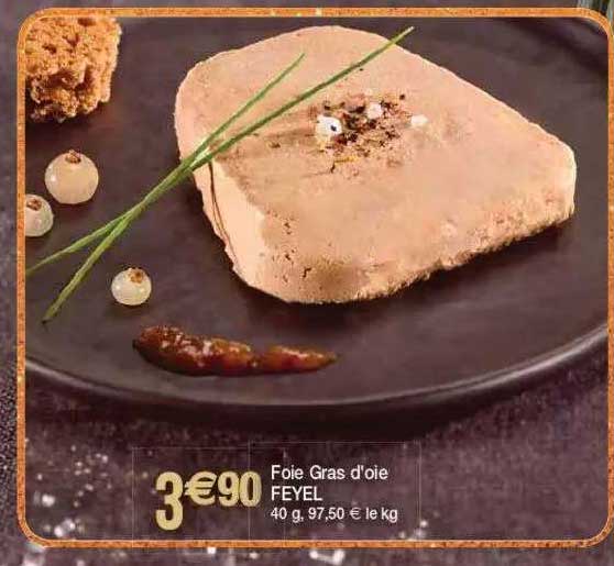 foie gras d'oie feyel