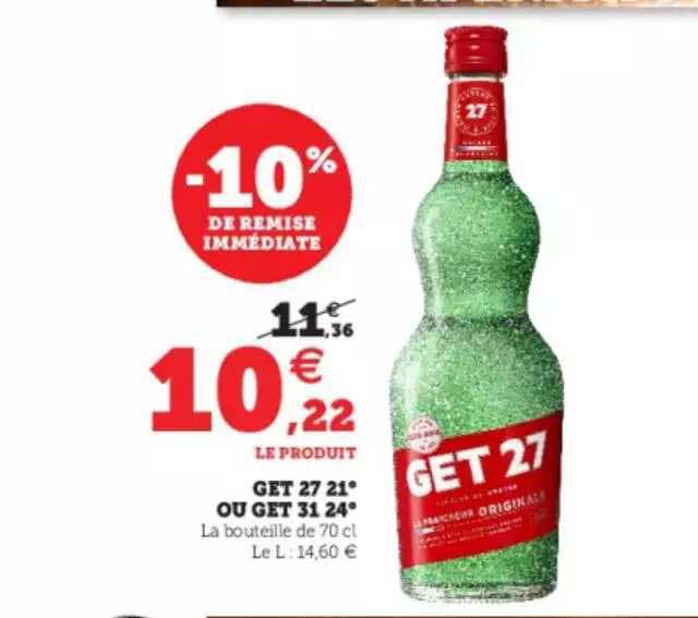 get 27 21° ou get 31 24°