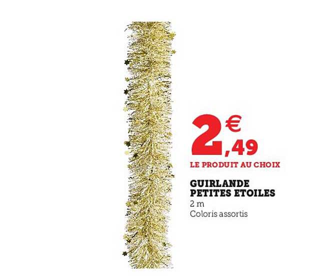 guirlande petites étoiles