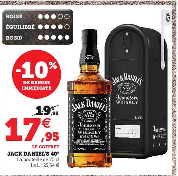 jack daniel's 40°