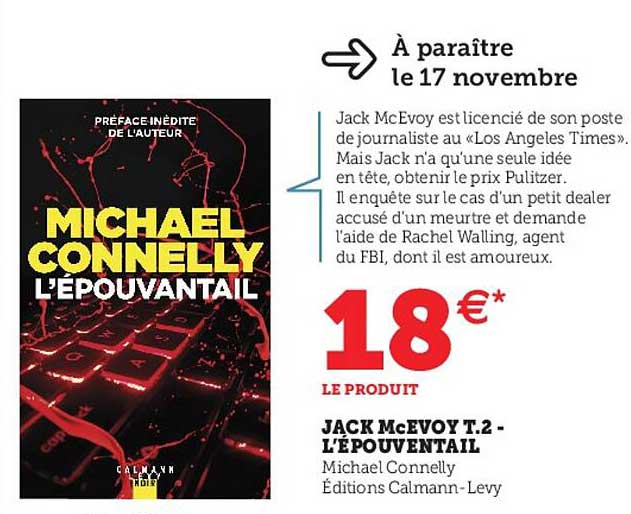 jack mcEvoy t.2 - l'épouventail