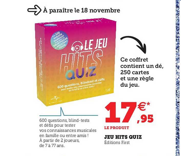 jeu hits quiz