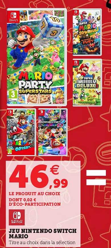 Jeu Nintendo Switch Mario