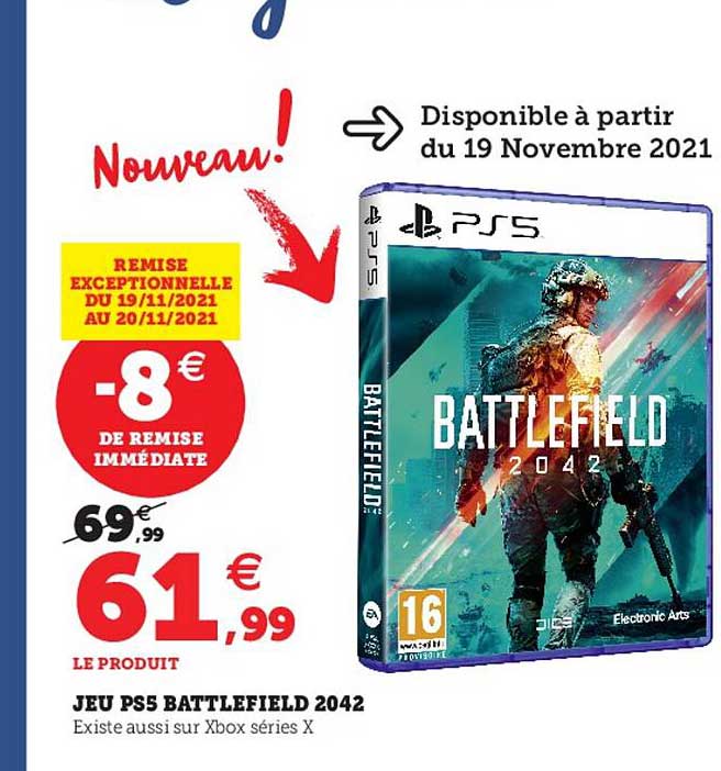 Jeu Ps5 Battlefield 2042