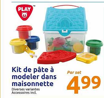 Kit De Pâte à Modeler Dans Maisonnette