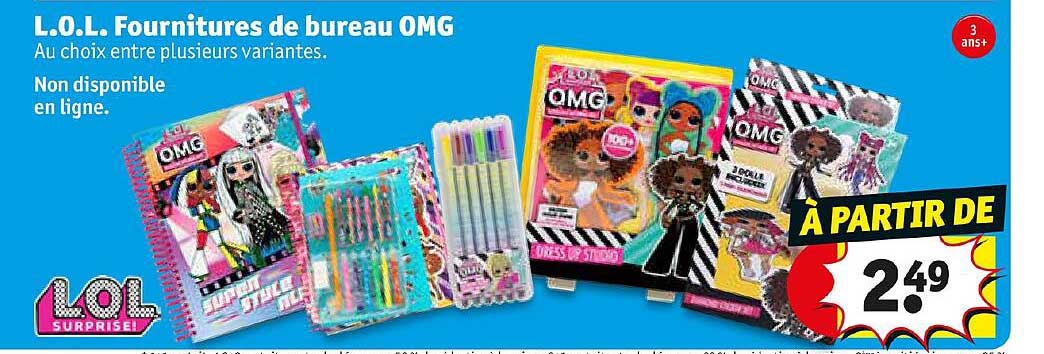 l.o.l. fournitures de bureau omg