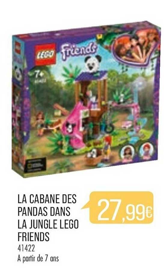 la cabane des pandas dans la jungle lego friends