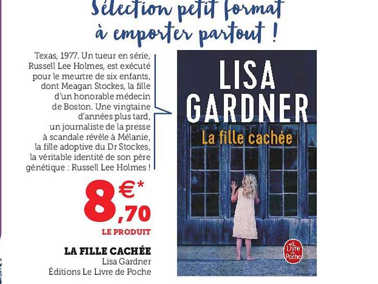 la fille cachée - lisa gardner