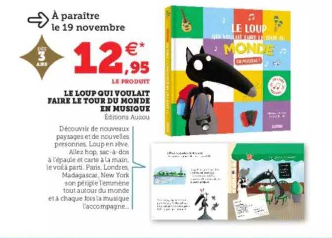 le loup qui voulait faire le tour du monde en musique