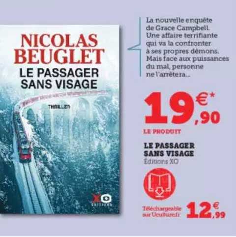 le passager sans visage - nicolas beuglet