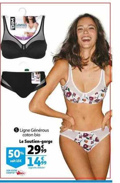 le soutien-gorge dim generous