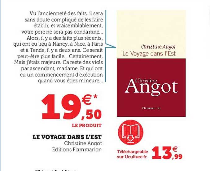 le voyage dans l'est