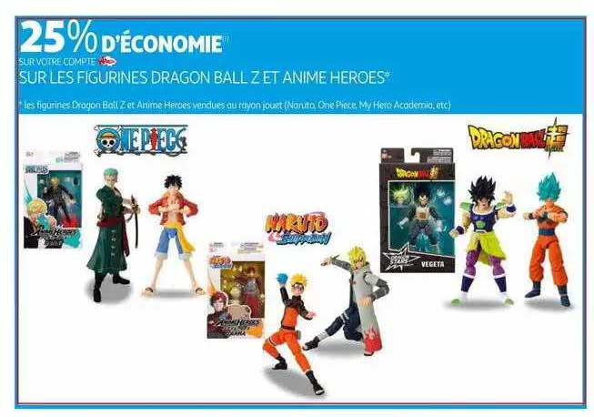 les figurines dragon ball z et animé heroes
