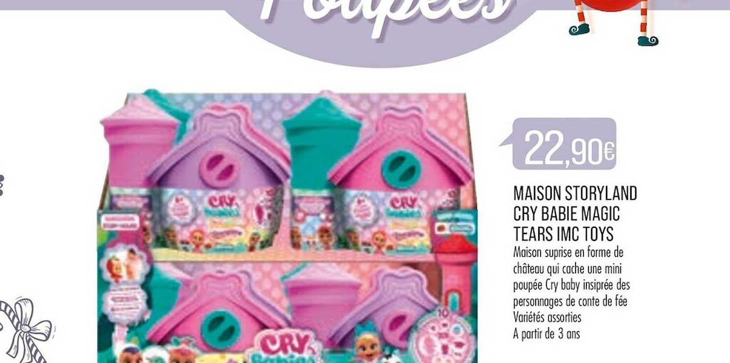 maison storyland cry babie magic tears imc toys