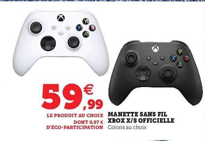 manette sans fil xbox x s officielle