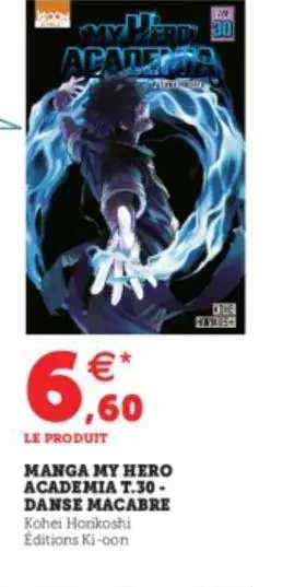 manga my hero academia t. 30 - danse macabre