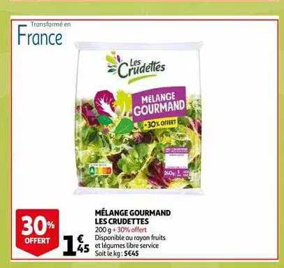 Mélange Gourmand Les Crudettes