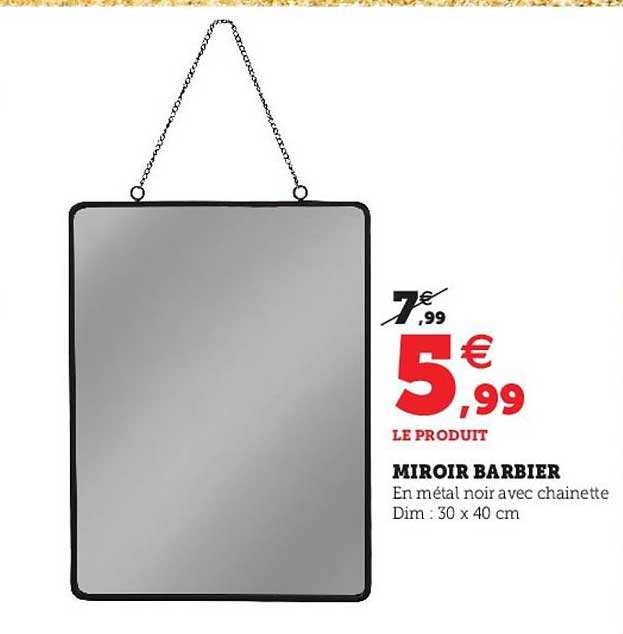 Miroir Barbier