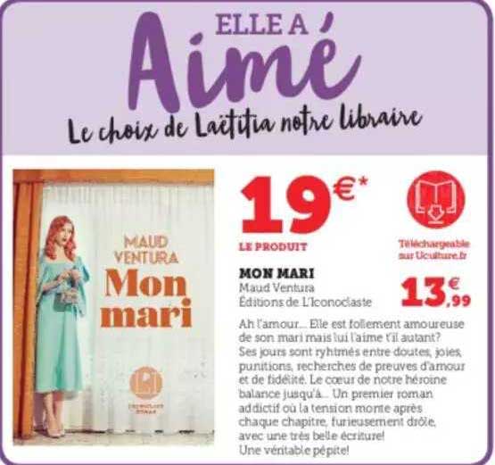 mon marie - maud ventura