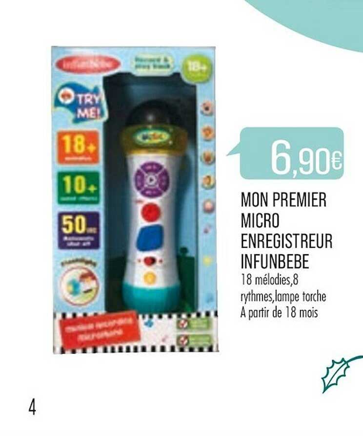 mon premier micro enregistreur infunbebe