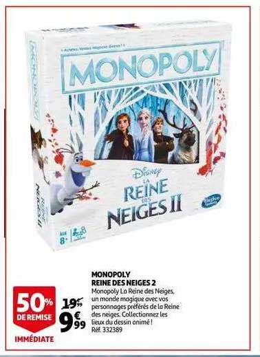 Monopoly Reine Des Neiges 2