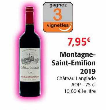 montagne-saint-émilion 2019 château langlade