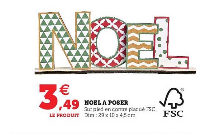 Noël à Poser