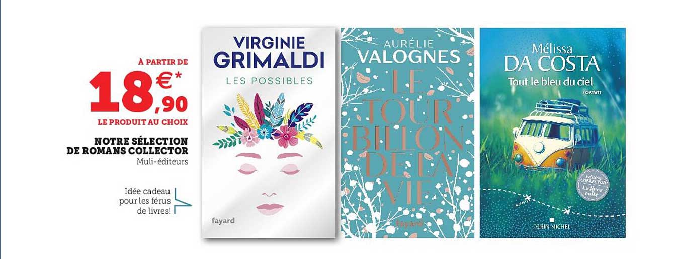 notre sélection de romans collector
