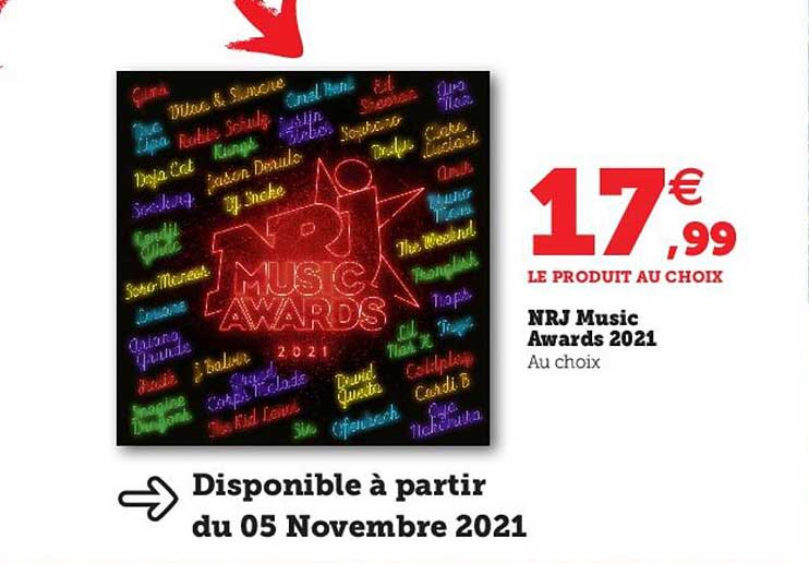 nrj music awards 2021
