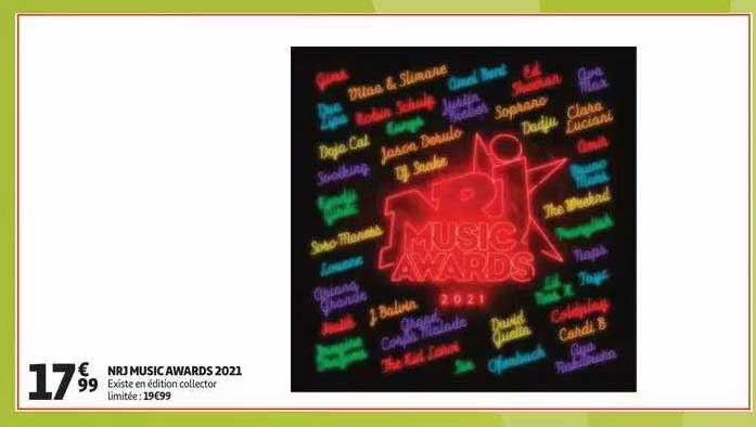 nrj music awards 2021