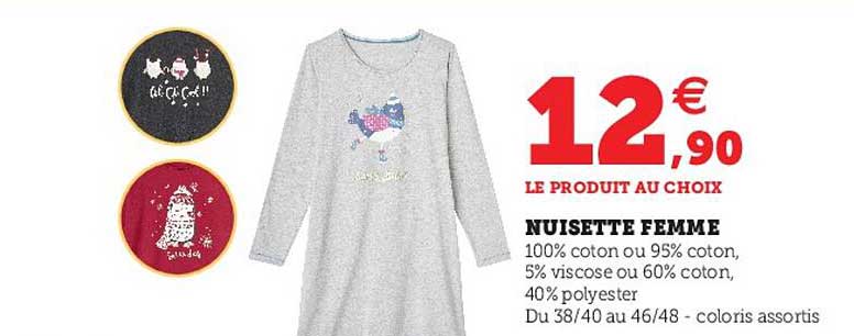 Nuisette Femme